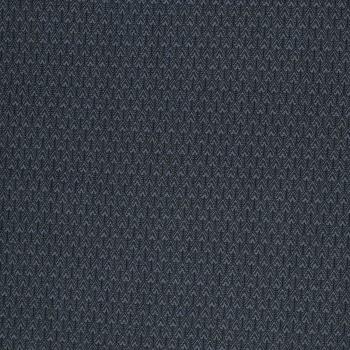 Bengalin Jacquard, schwarz-jeansblau